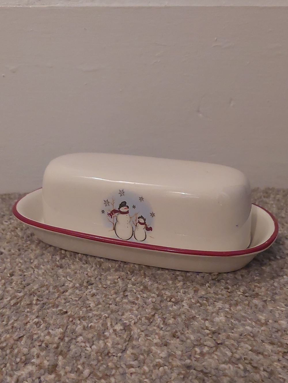 Royal Seasons Stoneware Butter Dish